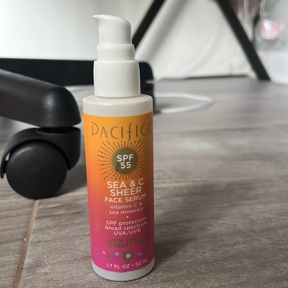 pacifica sea and c sheer face serum spf 55